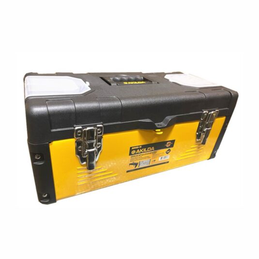 Caja Herramientas Plástica/Metálica  Tamaño 17" y 19"